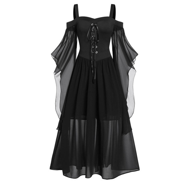 Vestido Medieval Mujer - Disfraz Retro Cosplay Fairy Dress