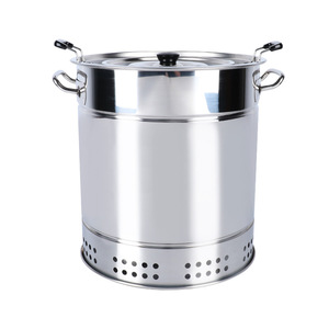 <span class=keywords><strong>Barbecue</strong></span> vertical sans fumée, fumoir à charbon de bois, gril rond robuste pour jardin, maison et extérieur - Product Image 1