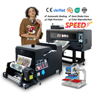 Máquina de impresión profesional todo en uno A3 de camisetas con máquina agitadora de polvo i1600 i3200 DTF impresora para ropa