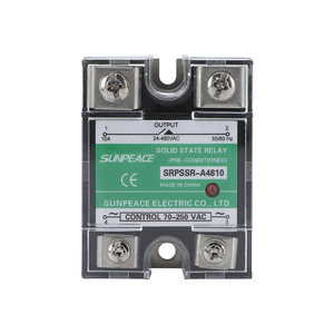 Chuyển đổi trạng thái rắn 10A 25A 40A 50A 60A 80A 90A 100A <span class=keywords><strong>120A</strong></span> <span class=keywords><strong>SSR</strong></span> da/DD/AA một pha chuyển tiếp trạng thái rắn - Product Image 1