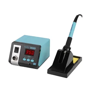 969D High quality Lead-free Digital Display 75W Adjustable Temperature SMD ESD soldering station