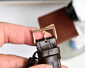 Reloj Clásico, Popular y Moderno, Multifuncional, con Caja de Acero Inoxidable, Correa de Cuero Genuino, Unisex, de Lujo - Product Image 3