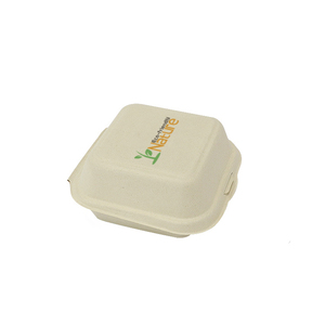 Kotak <span class=keywords><strong>Burger</strong></span> Biodegradable dari Tebu dengan Cetak LOGO Kustom, Kotak Makan Siang Ramah Lingkungan dari Tebu untuk <span class=keywords><strong>Burger</strong></span> - Product Image 5