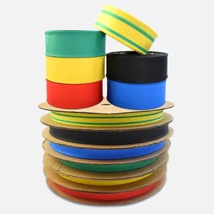 KUGAO 1kV high quality Heat Shrinkable Tube For Cable Mark Low Pressure pe polyethylene material Heat Shrink Sleeves