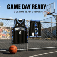 Camiseta de Baloncesto Personalizada con Números Estampados en Poliéster para Entrenamiento de Equipo, MOQ Bajo, Alta Calidad, Transpirable, para Adultos y Hombres