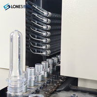 Machine de soufflage semi-automatique LONES LS-B3l, force de serrage de 14000 kN, matériaux PET/PP, haute productivité, fonctionnement facile, pompe