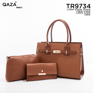 Nuevo Estilo en Existencia, Bolso de Mano de Lujo de Piel Vegana para Mujer, Bolsos de Mano de Bajo Precio, Bolsos 3 en <span class=keywords><strong>1</strong></span> para Mujer - Product Image 5