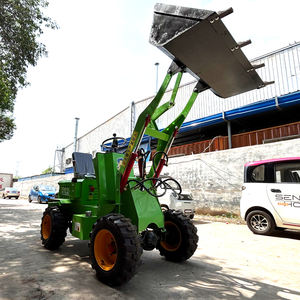 Gratis pengiriman dioperasikan baterai Mini <span class=keywords><strong>Loader</strong></span> elektrik 500kg Mini pemuat depan elektrik - Product Image 6