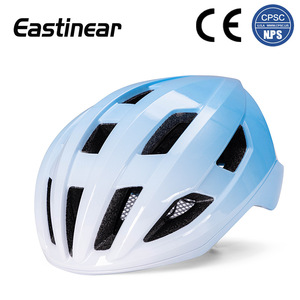 Casque de vélo de route moulé intégralement en PC et EPS, unisexe, avec plus de 26 aérations, fermeture à boucle, couleur unie - Product Image 2