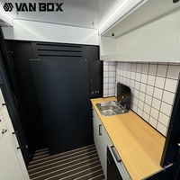 Kit de camping-car portable Vanbox avec cuisine amovible et boîte de rangement, remorque, camping-car électrique, motorhome, Allemagne