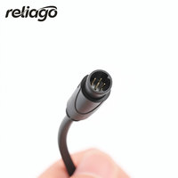Câble de remplacement étanche 7 conducteurs Reliago 48V pour écran de vélo électrique, spécification UE pour vélo électrique OT16-2, roue de 20 pouces, 4 niveaux