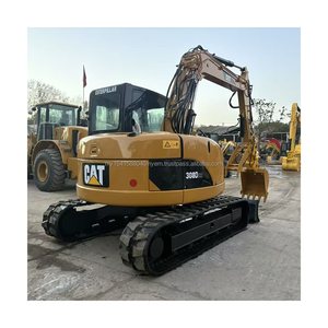 Miniexcavadora Usada Cat308 Original Hidráulica de Orugas Japonesa Cat308 308E 308D 306E2 305.5E2 de 8 Toneladas con EPA - Product Image 5
