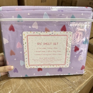 Đôi Kích thước 3 pcs trẻ em được trang bị tấm thiết lập phim hoạt hình thiết kế trẻ em được trang bị tấm thiết lập kích thước duy nhất trẻ em được trang bị tấm thiết lập - Product Image 5