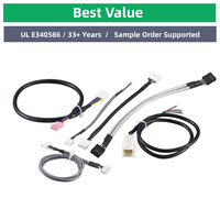 Cable Conector PCB de 8 Pines, Paso de 3.96mm, SAE J1128, Cobre Estañado, Iluminación de Remolque 8AWG, Codificado por Colores, para Automóvil/Motocicleta