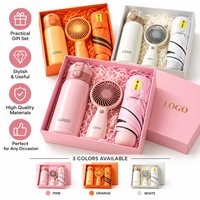 Coffret cadeau d'accueil personnalisé pour employés, coffret cadeau d'entreprise de marque avec parapluie, ventilateur de bureau, bouteille isotherme et serviette