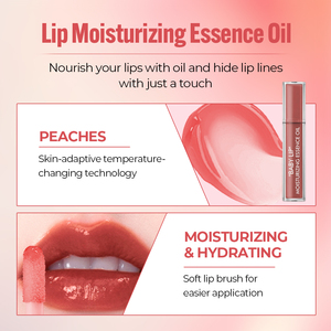 Voluminizador de Labios Orgánico Natural con Cera de Abeja y Ácido Hialurónico, Reparador, Nutritivo, Suavizante de Líneas, Esencia de Labios con Brillo - Product Image 6