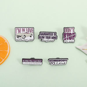 Mengejar Mimpi Enamel Pin kutipan inspiratif bros motivasi pesan Lapel lencana perhiasan hadiah untuk penggemar grosir pasokan - Product Image 2