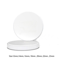 Disque en Zircone Blanc de Haute Qualité, Fabrication sur Mesure en Usine, 12mm, 14mm, 16mm, 18mm, 20mm, 22mm, 25mm