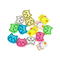 Amortisseur de vibrations en silicone pour raquette de tennis, motif chat mignon, pour padel