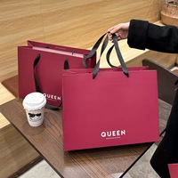 Sac à main en papier kraft imprimé avec logo personnalisé, écologique, impression numérique de luxe, sac cadeau haut de gamme, sac de shopping tendance