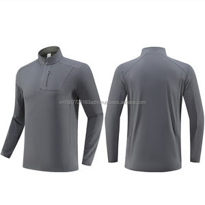 Sudadera Deportiva Cálida con Media Cremallera, para Otoño e Invierno, Unisex, para Entrenamiento al Aire Libre, Ciclismo, Running y Fitness - Product Image 2