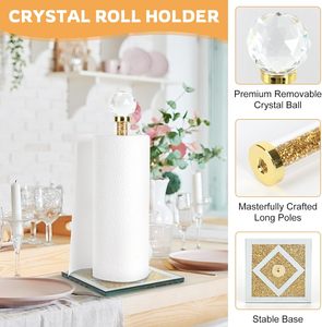 Vàng Countertop mô Dispenser khung hoa thủy tinh bảng Top chủ cho nhà bếp phòng tắm thanh lịch Nhà Mô hộp - Product Image 4