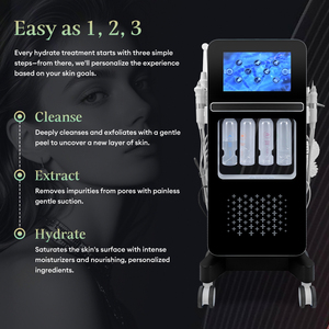 Appareil de microdermabrasion Lifit, raffermissant, resserre les pores, 17 en 1, soin du visage, nettoyage en profondeur, hydratation profonde, machine <span class=keywords><strong>Hydra</strong></span> - Product Image 2