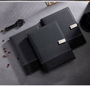 Mairun Customized A5 Hardcover PU Leather Paper Cover Notebook 8000mAh Wireless Charging Powerbank Valentine's Day Gifting - Product Image 4