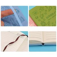 Cuaderno Estudiantil con Estampado de Dibujos Animados A5/A6 al por Mayor, Diario de Alta Calidad con Cubierta de Cuero PU, 100 Hojas