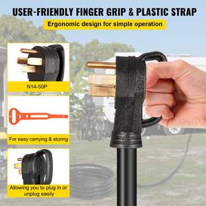 เครื่องกำเนิดไฟฟ้ากระแสสลับ6FT 50แอมป์สายไฟ125V 250V พร้อม SS2-50R N14-50P 50แอมป์3C + 6AWG 1C/เครื่องกำเนิด8AWG - Product Image 6