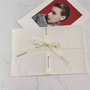 Flap <b>Envelope</b> Dust Bag for Underwear or Handbag Muslin <b>Envelope</b> <b>Gift</b> Packing Bag Eco Friendly Cotton Cotton Ribbon Drawstring CH - Product Image 4