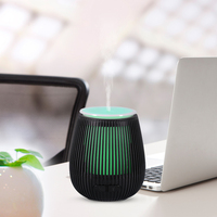 Produits innovants 2025 Mini humidificateur à ultrasons Diffuseur d'arômes SuperGO Alimentation électrique USB pour chambres à coucher Hôtels Plastique