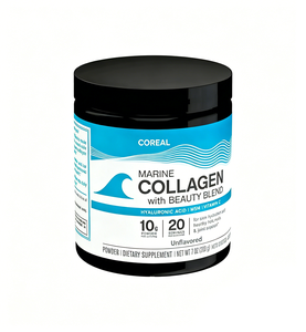 Colágeno Marino Hidrolizado Premium al 53%, Suplemento Herbal en Polvo para Antienvejecimiento, Hidratación, Refuerzo del Sistema Inmunológico y Belleza, 200g - Product Image 1
