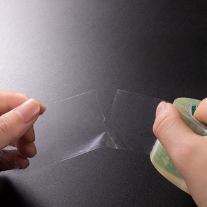 Cinta adhesiva transparente biodegradable de BOPP para sellado de cajas, cinta de embalaje para sellado de cartones. - Product Image 2