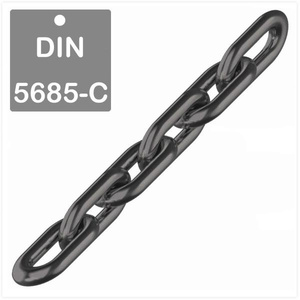 Cadena galvanizada soldada de aleación de acero DIN 5685 A/C de alta calidad, fabricada en China - Product Image 4