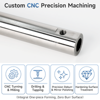 Dowel Pin Stainless Steel CNC Turned Custom Precision Locating Shafts Threaded Hole Automation Equipment Connection Hardware