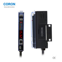 Amplificateur de capteur optique à fibre optique CORON GX5 GF5R PNP NPN haute vitesse / GF 5RP, capteur optique intelligent longue distance, pratique de base