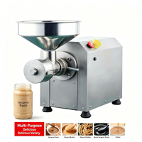 Machine automatique électrique pour broyer les cacahuètes, les pistaches, les fèves de cacao, machine à raffiner le chocolat, machine de transformation des noix