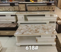 Table basse moderne en bois avec tiroir, design nouveau