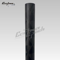 Tube composite structurel aéronautique de 8 pouces en fibre de carbone enroulée, haute rigidité, léger, qualité aérospatiale pour structure d'avion