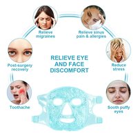 Masque oculaire réutilisable en gel, design en forme d'œil, compresse chaude et froide, taille personnalisée, dispositif médical de classe I, fatigue oculaire, douleur