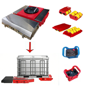 รถเข็นขนส่งไฟฟ้าแบบใหม่ ควบคุมด้วยรีโมท สำหรับขนส่งสินค้าในโรงงาน - Product Image 1