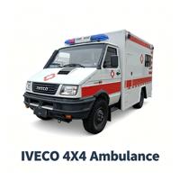 Véhicule de Secours d'Urgence Diesel, Ambulance Médicale pour le Transport de Patients Hospitaliers
