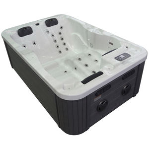 Mini esquina acrílico Whirlpool Hydro masaje al aire libre Spa masaje bañera de hidromasaje - Product Image 6