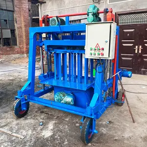 Máy Làm Gạch Giá Ở Zimbabwe Máy Làm Khối Xi Măng Rắn Rỗng Bê Tông Di Động Nhỏ Với Động Cơ Diesel - Product Image 3