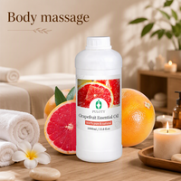 Huile de Pamplemousse Naturelle en Gros pour Massage Lymphatique, Soins Corporels et Diffuseur d'Aromathérapie