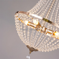 Lustre LED de luxe au meilleur prix, luminaire suspendu au plafond, cristal, pour les salles de mariage et les événements