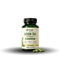 Extrait de thé vert OEM ODM, capsules d'extrait de thé vert 800 mg 98% EGCG Antioxydant Sans OGM Sans gluten Végétalien Complément alimentaire