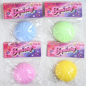 Squishy Gigante a Forma di Baozi (Panino al Vapore) in TPR, <span class=keywords><strong>Morbido</strong></span> Giocattolo Antistress a Lenta Risalita, Simulazione Cibo, Giocattolo Sensoriale per Alleviare lo Stress e lo Stress del Tensionamento - Product Image 5