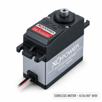 Nouveau Servomoteur Numérique XQ POWER 20KG à Couple Élevé 210 Degrés avec Engrenage en Titane, Moteur Sans Noyau Étanche pour Voiture RC, Bateau, Avion 6V (Modèle 2026)
